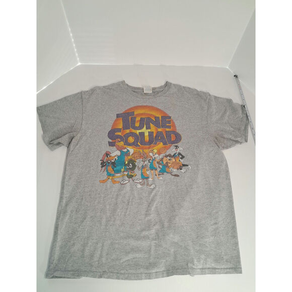 Warner Bros. Other - Tune Squad Shirt Large Gray Looney Tunes Space Jam Delta Tee